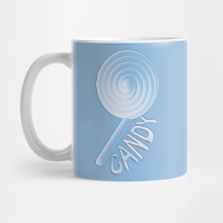 candy blue Mug